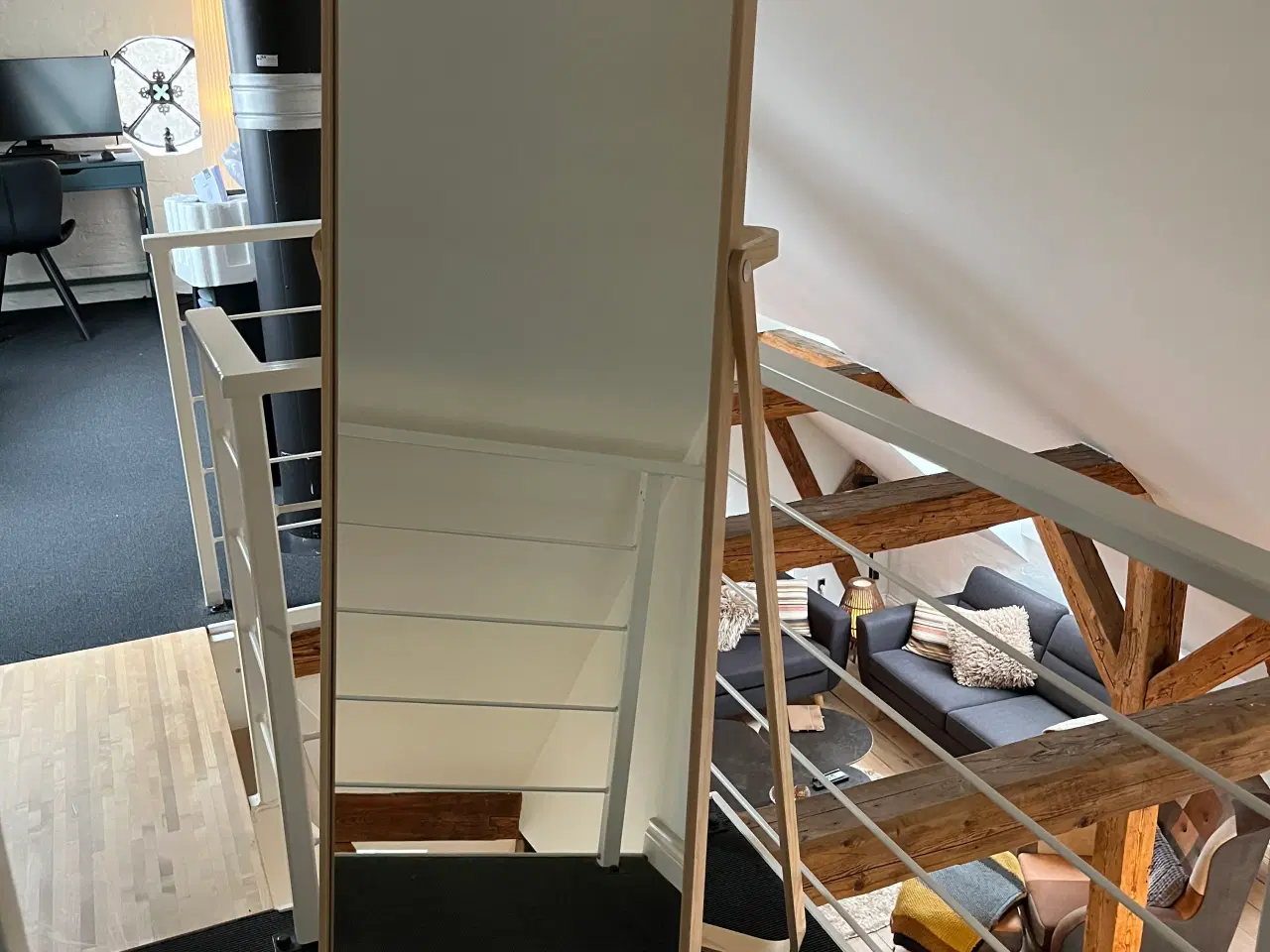 Billede 1 - Gulvspejl, Ikea Inkornnes