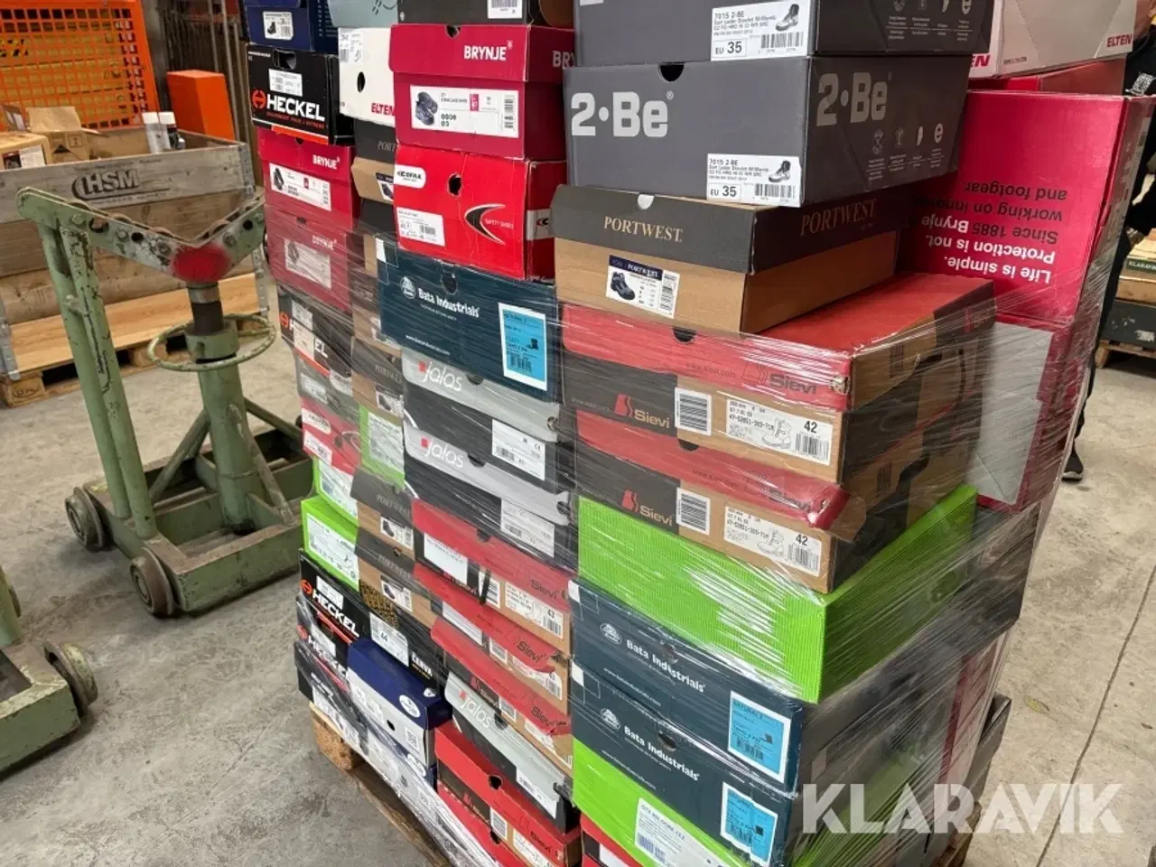 Billede 4 - Arbejdssko - assoteret type - 115 styks i alt