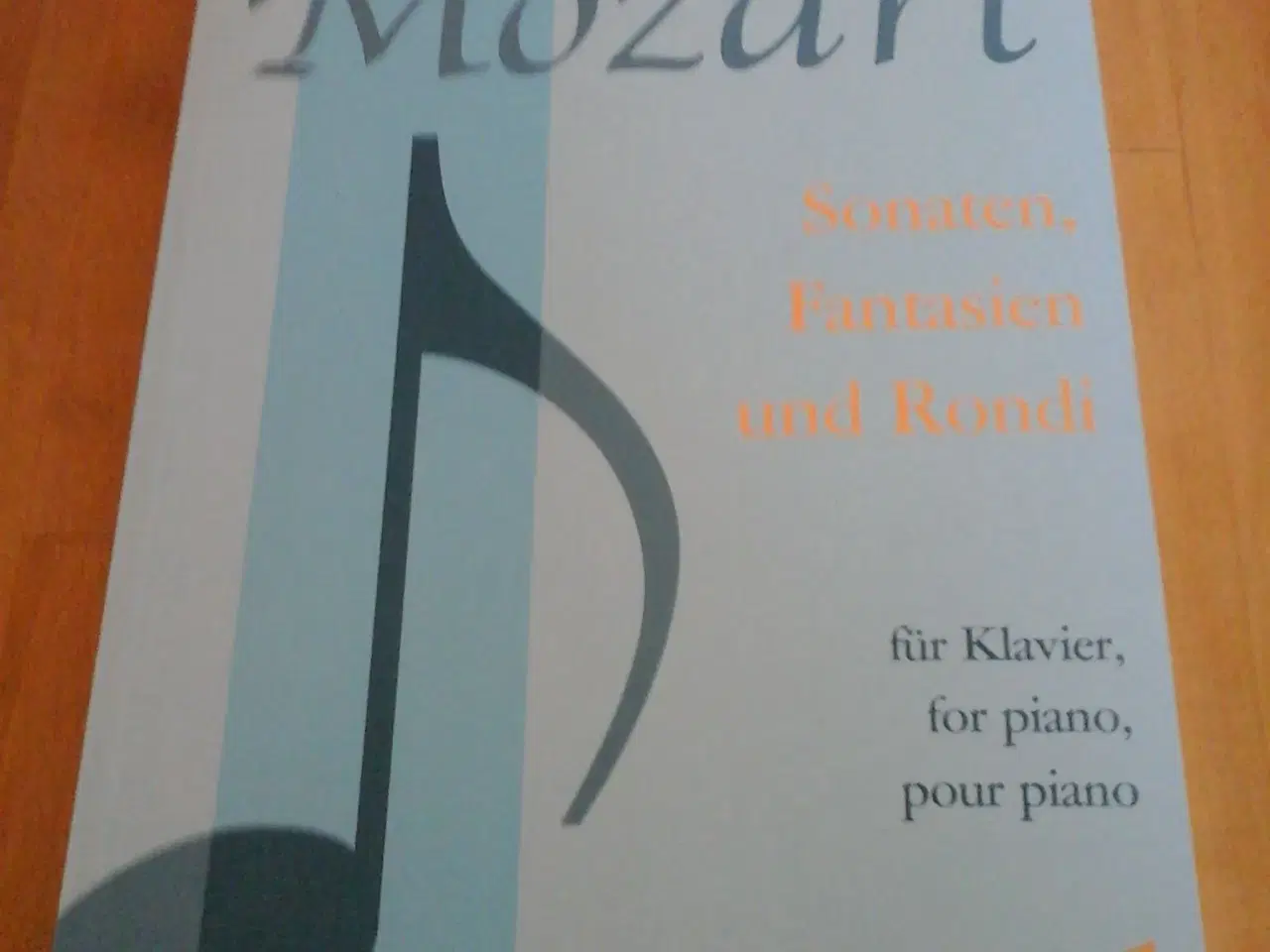 Billede 2 - Mozart 4 nodebøger for klaver og piano