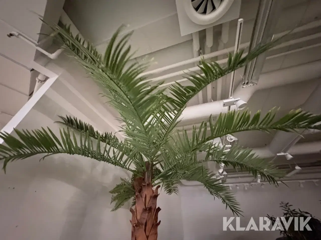 Billede 4 - Kunstige palmetræer - 2 styk