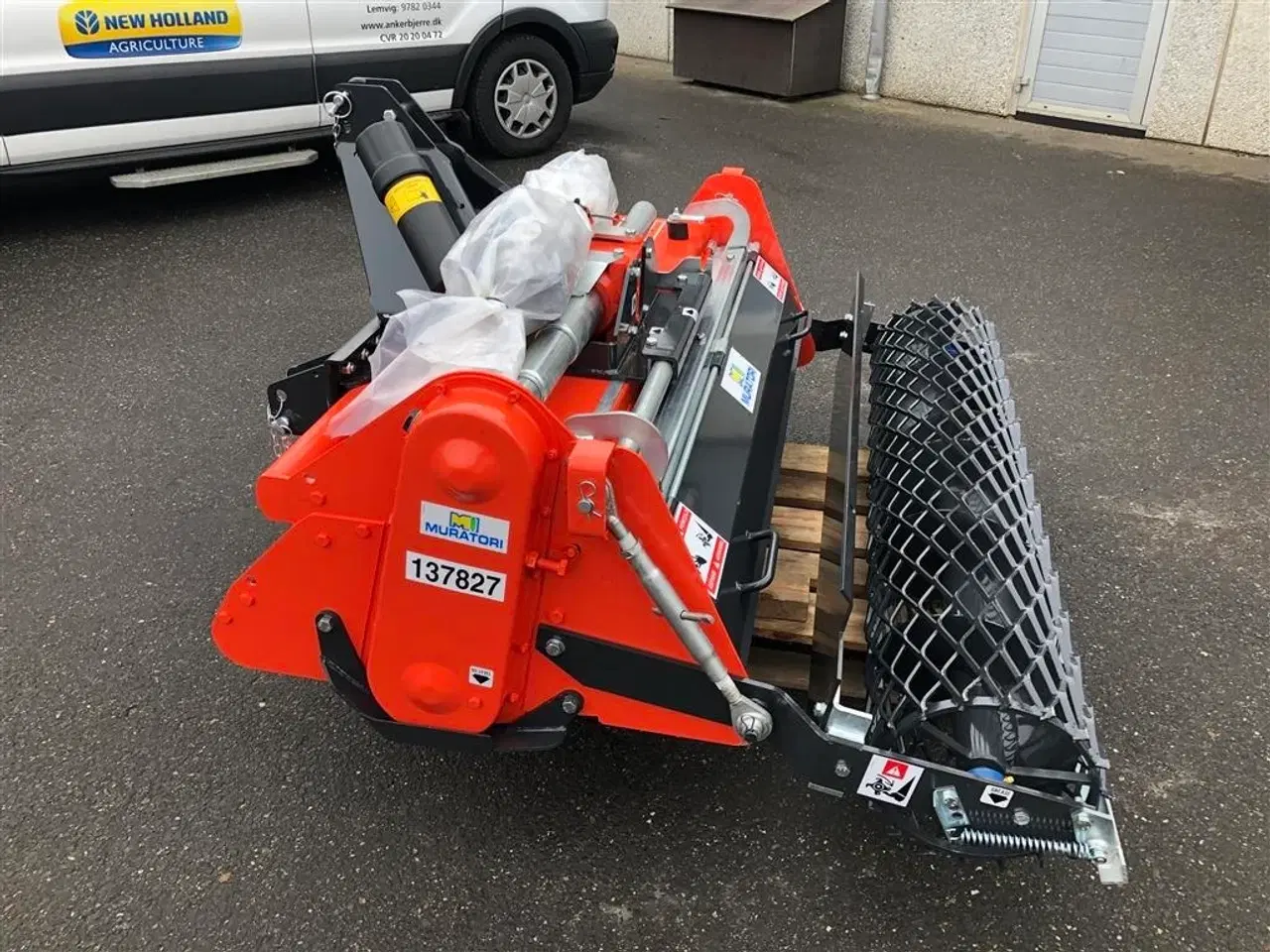 Billede 5 - Muratori MZ62SXL -145 med udjævningsbjælke og pto aksel