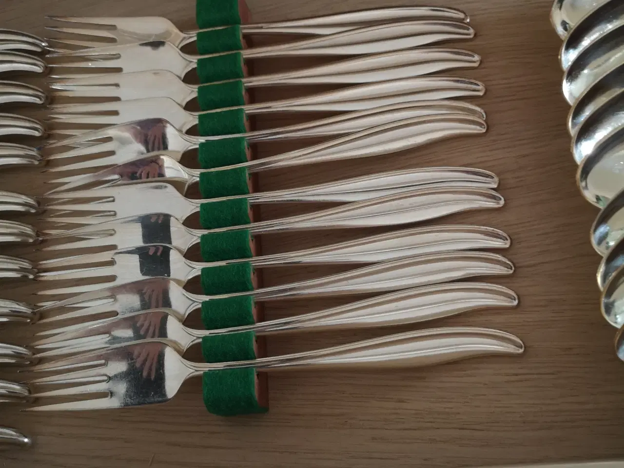 Billede 2 - Columbine sølvplet bestik.