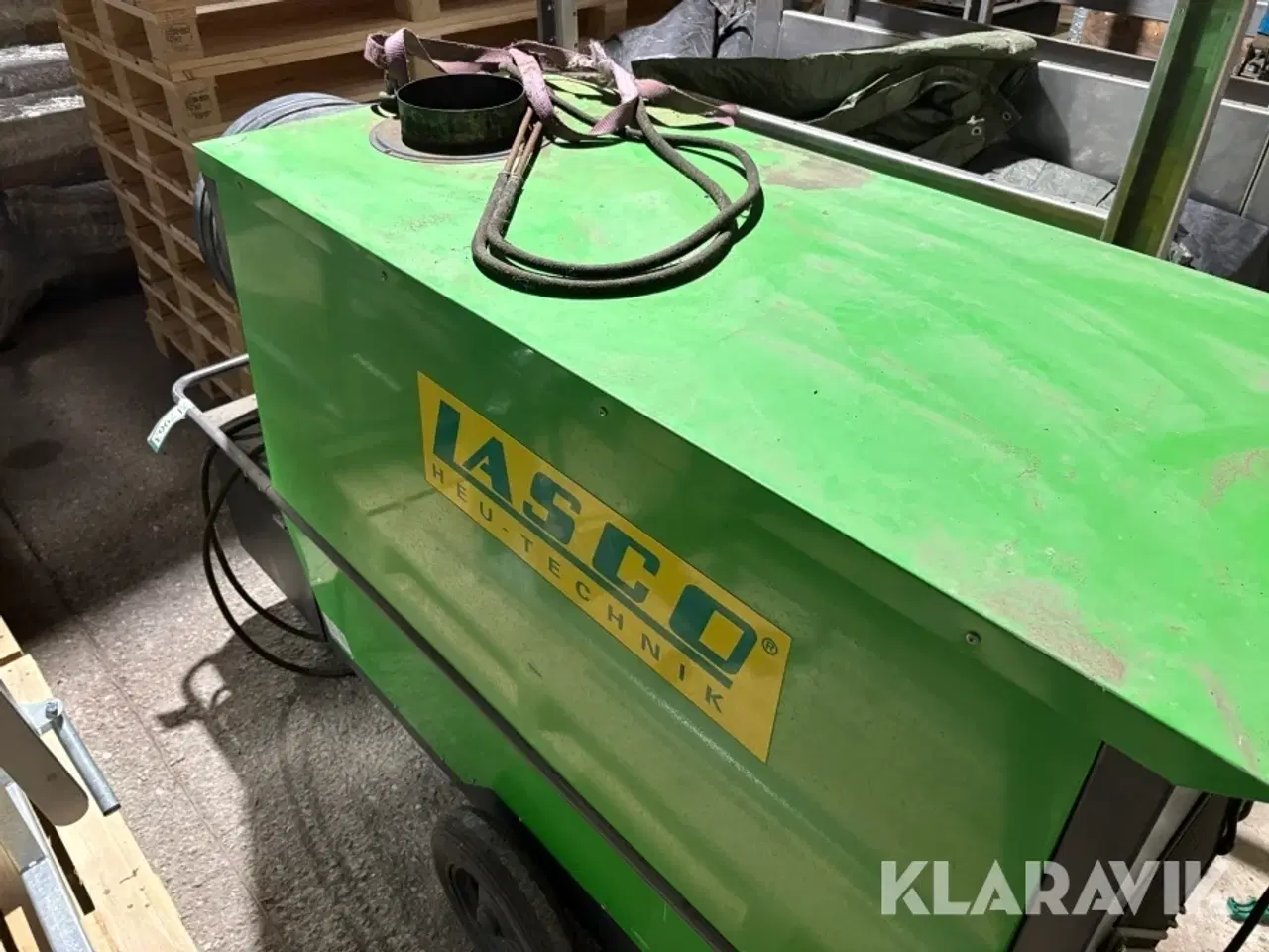 Billede 6 - Kalorifere Lasco CLK 150 til fyringsolie/diesel