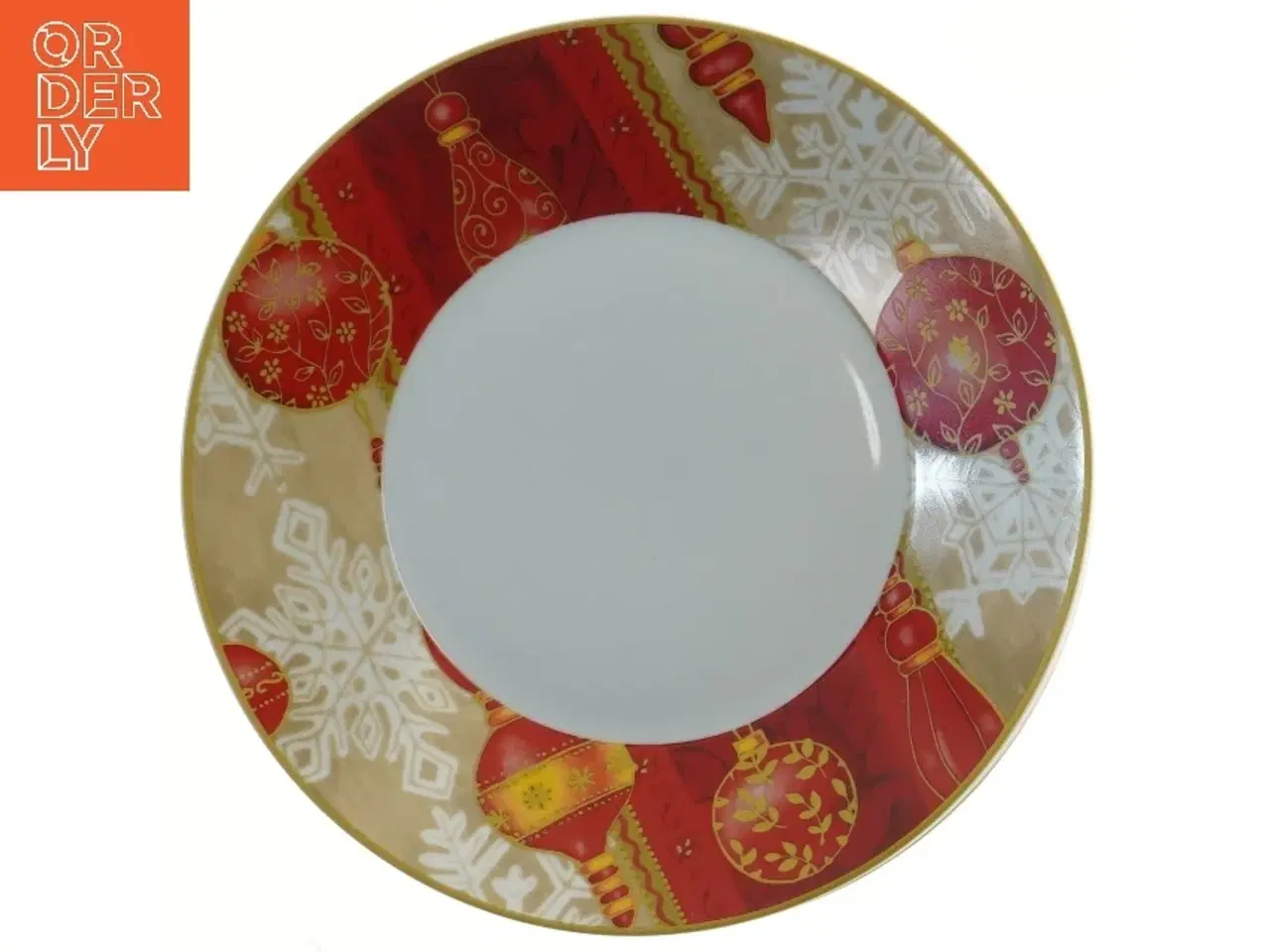 Billede 2 - Julesæt tallerkner fra Multiple Choice (str. Ø 27,5 cm, 5 styk cm)