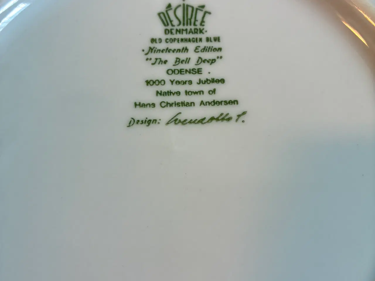 Billede 3 - H. C. Andersen juleplatter fra Desiree