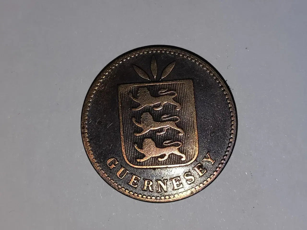 Billede 2 - 4 Doubles 1893 Guernsey