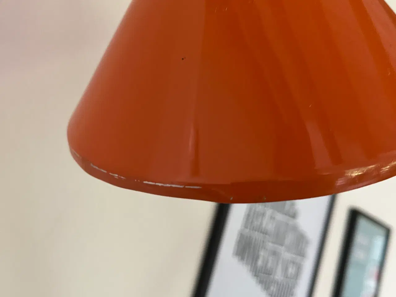 Billede 2 - Arkitektlampe retro orange