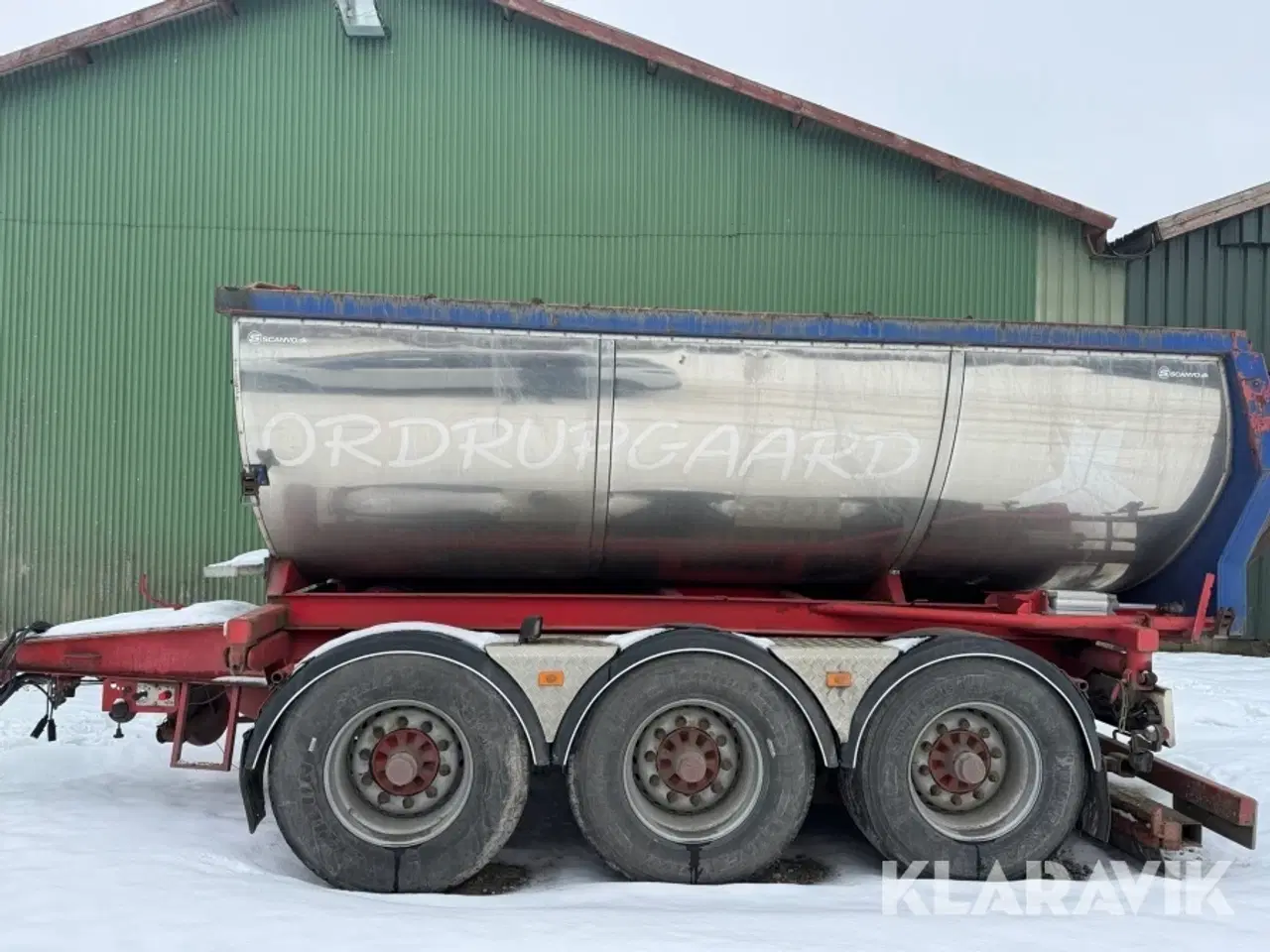 Billede 12 - Asfaltkærre Nopa Ktk220 3 akslet med tippelad