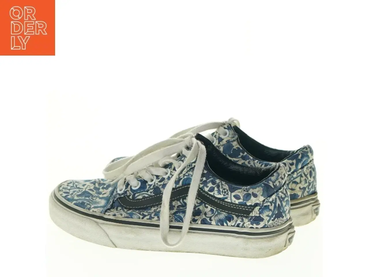 Billede 1 - Sneakers med blomsterprint fra Vans (str. Men us 5)