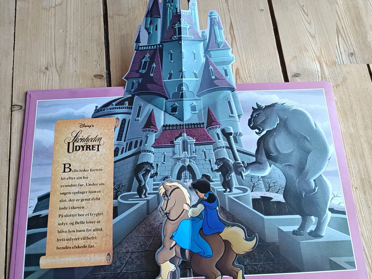 Billede 2 - Skønheden og udyret en bog m. fortryllede billeder