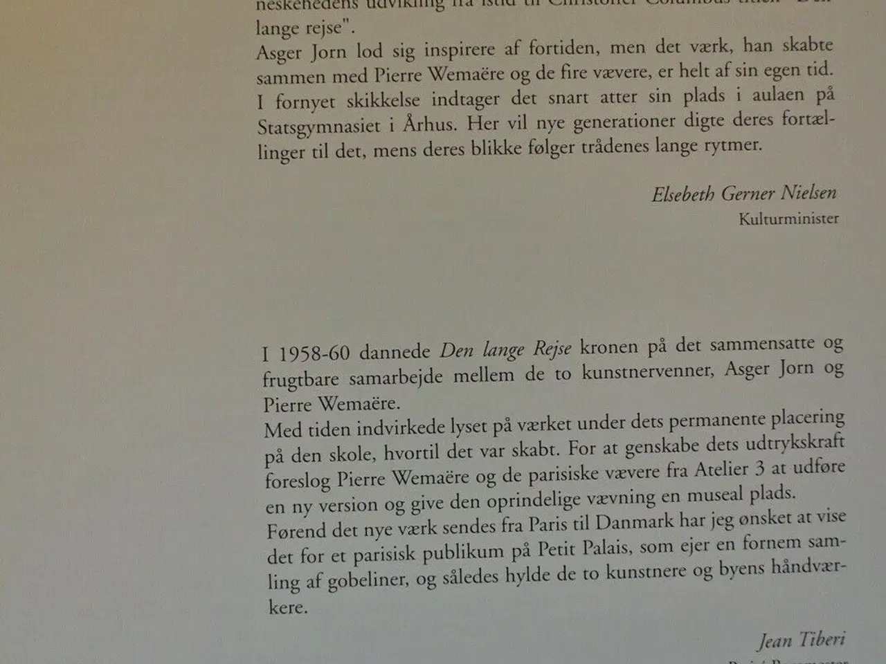Billede 2 - den lange rejse - vævninger af asger jorn og pierr