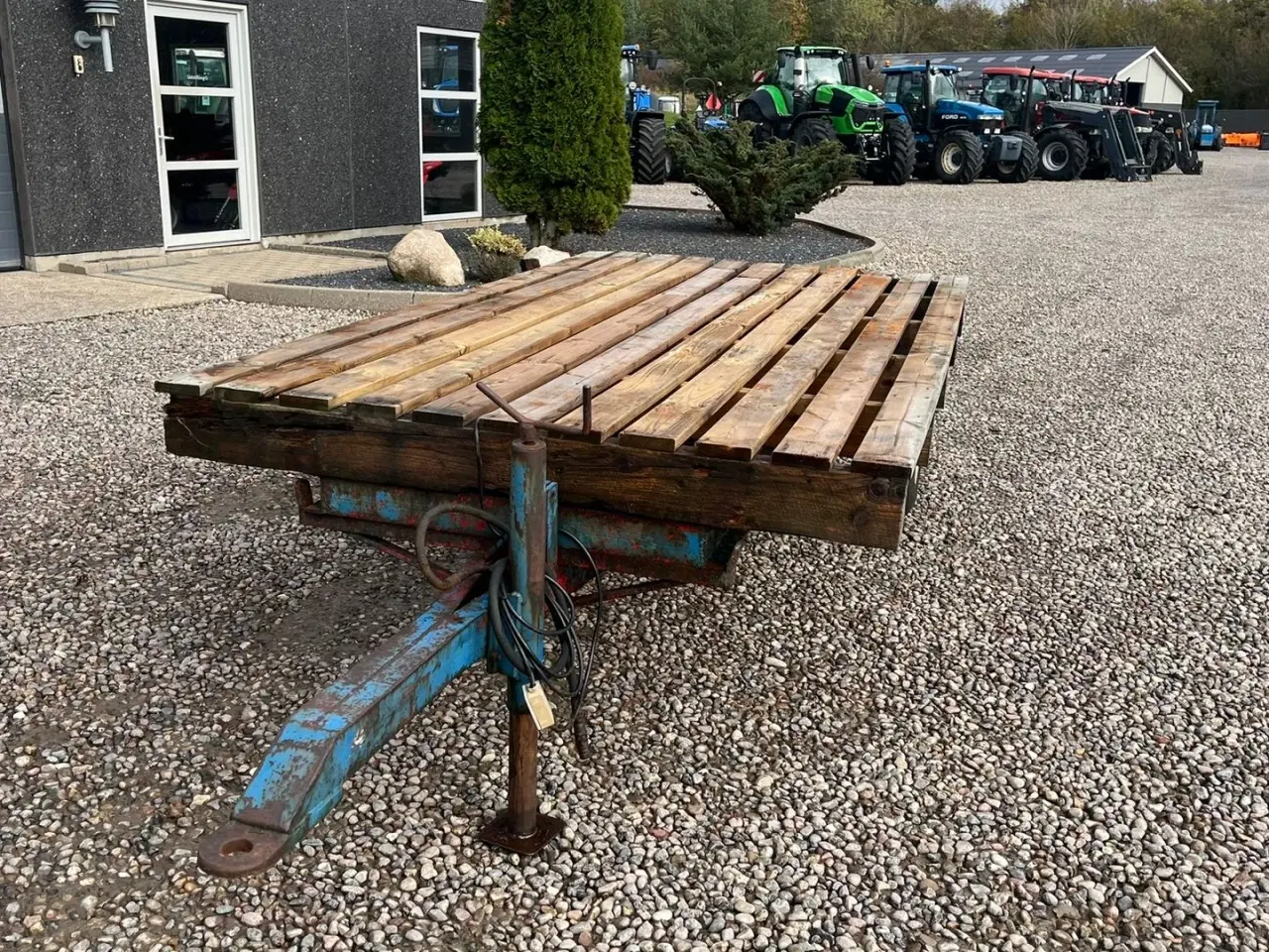 Billede 3 - Fasterholt Tipvogn Med trælad