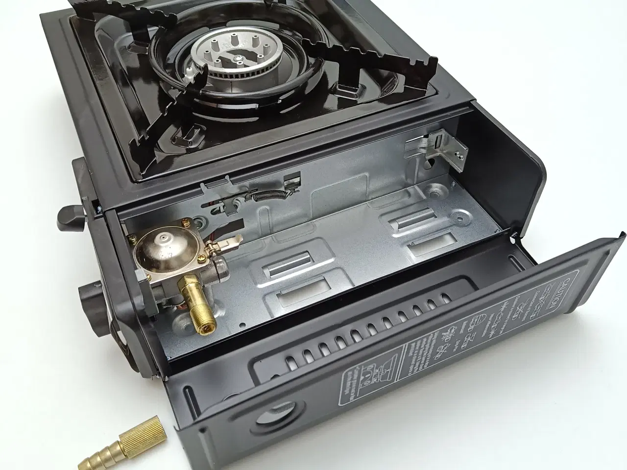 Billede 4 - NY! 2500W Gaskomfur + 80cm Gasslange + Regulator