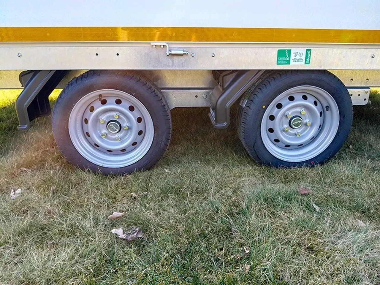 Billede 9 - EDUARD  trailer 3318-3500.63 EL tip m/Ramper og støtteben
