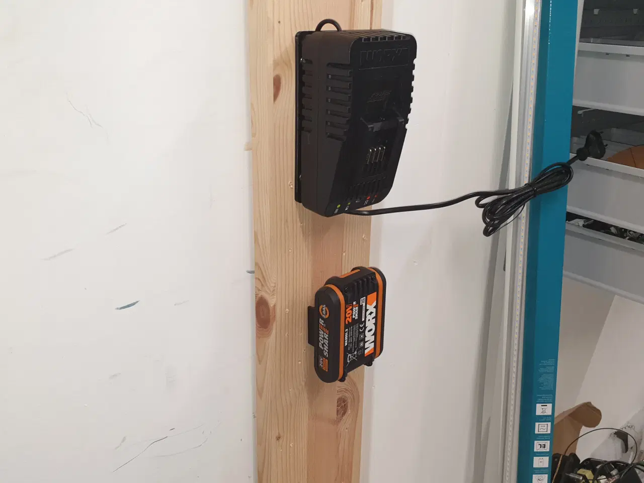 Billede 2 - WORX 20v Powershare , beslag og holdere