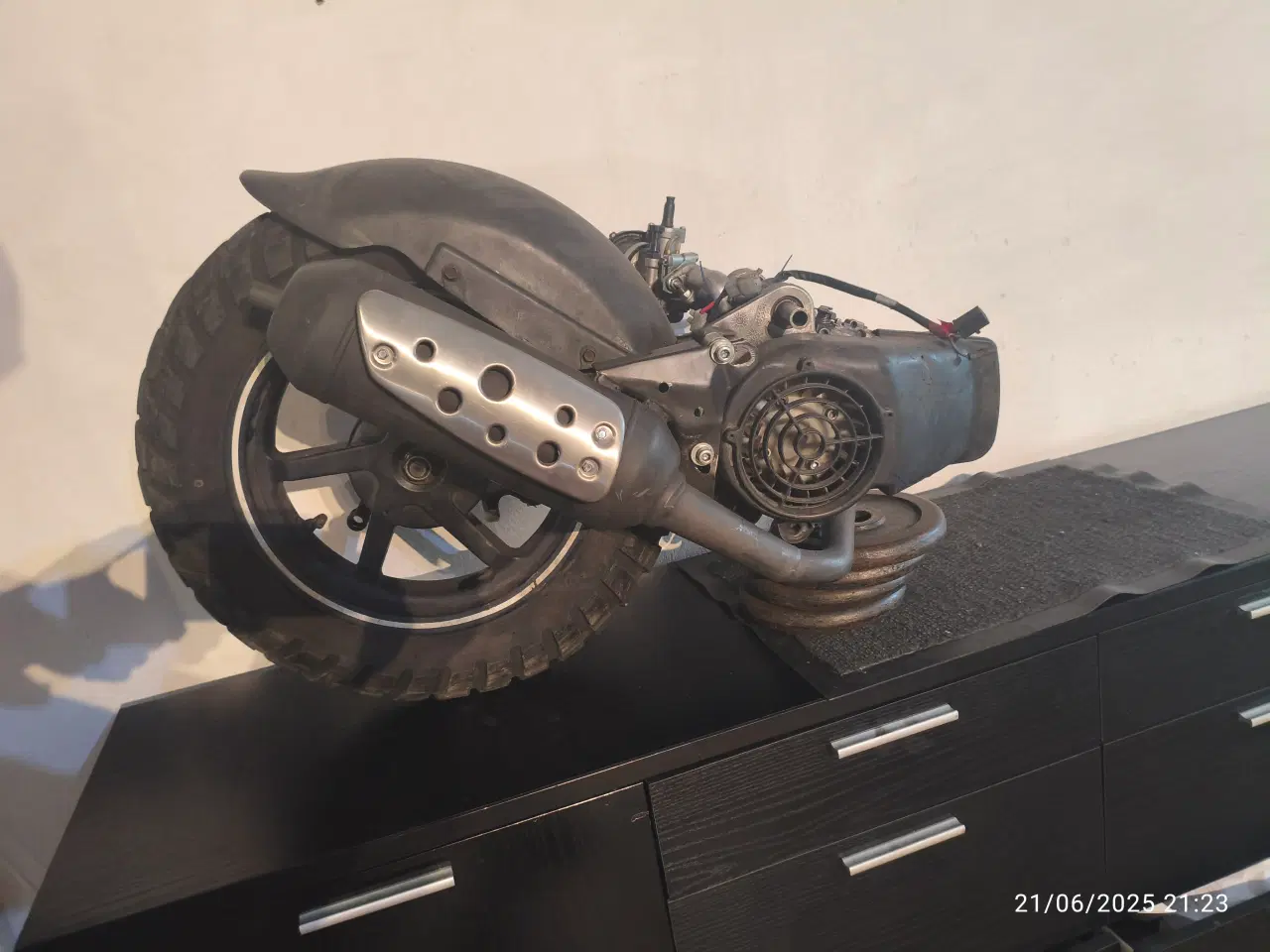 Billede 2 - Nyrenoveret 125cc PGO-motor 2takt med alt tilbehør