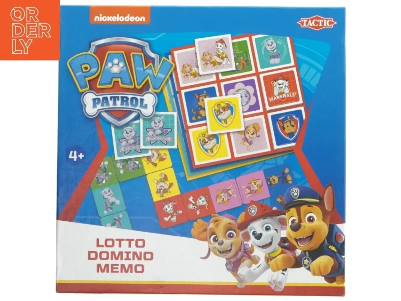 Billede 1 - Paw Patrol spil samlede spil fra Tactic (str. 22x22 cm)