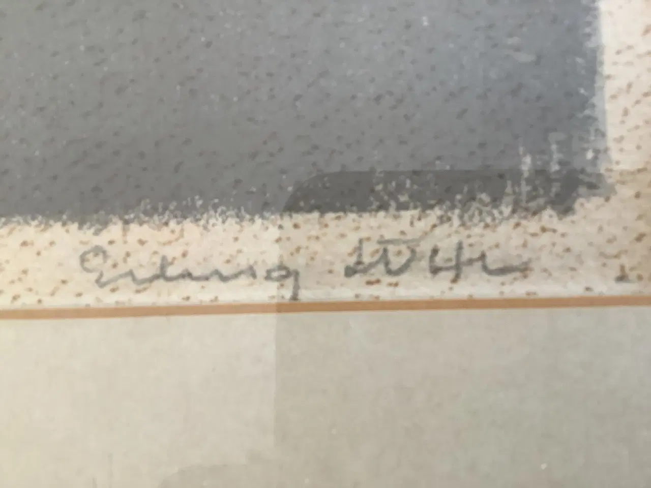 Billede 2 - Litografi af Erling With