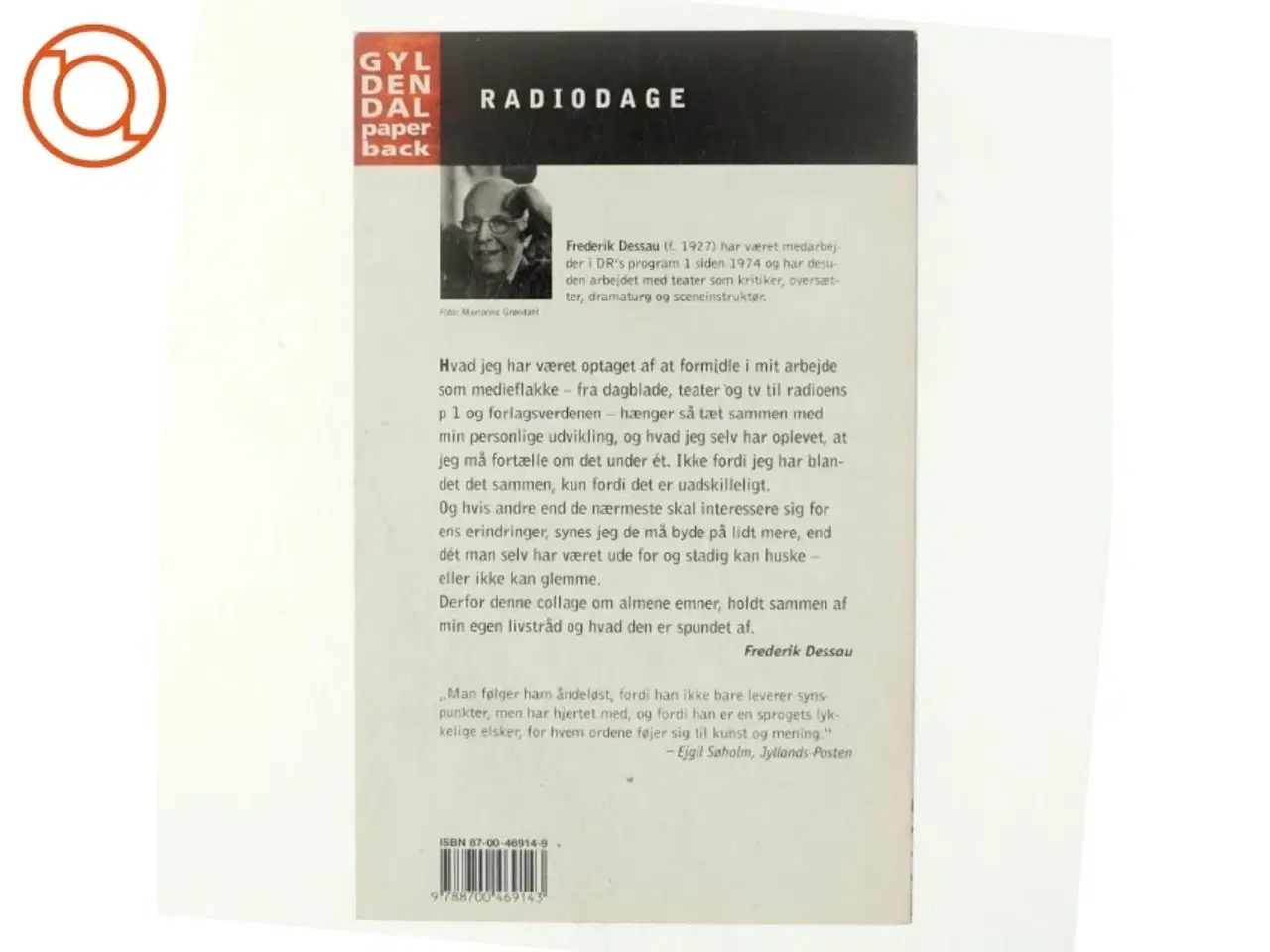 Billede 3 - Radiodage af Frederik Dessau (Bog)