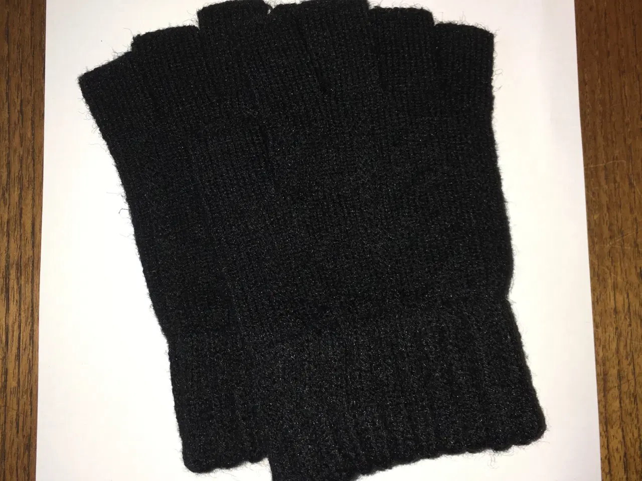 Billede 2 - Handsker, Strikhandsker fingerløse Unisex. Small