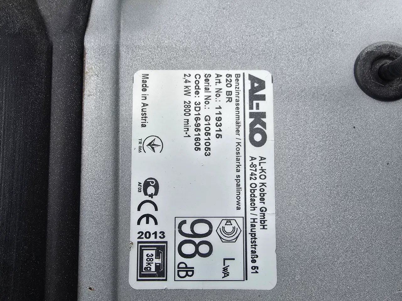 Billede 8 - AL-KO Plæneklippe 51 cm