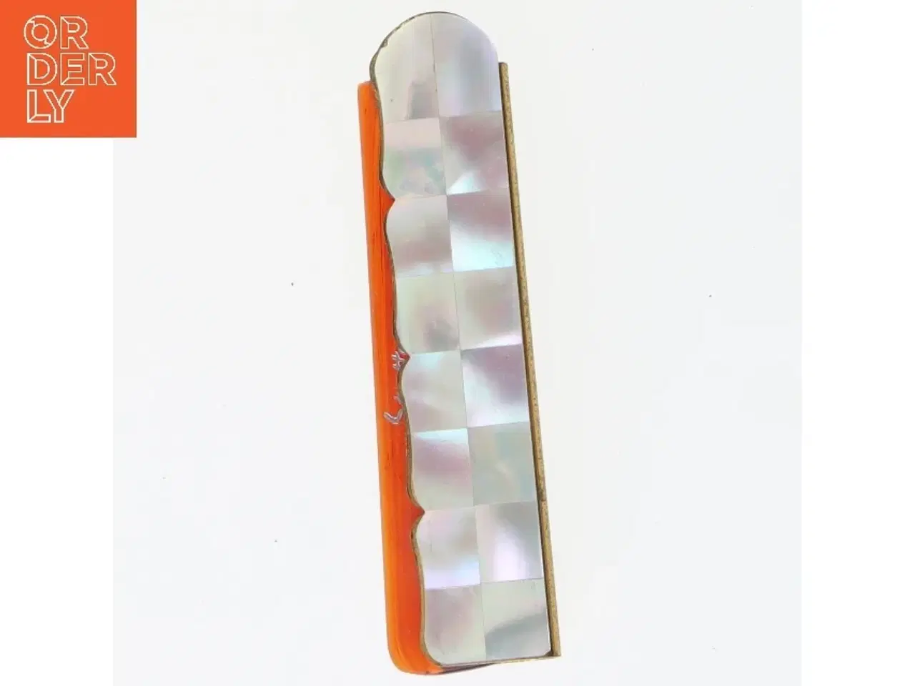 Billede 5 - Sammenfoldelig kam med perlemor (str. 19 cm)