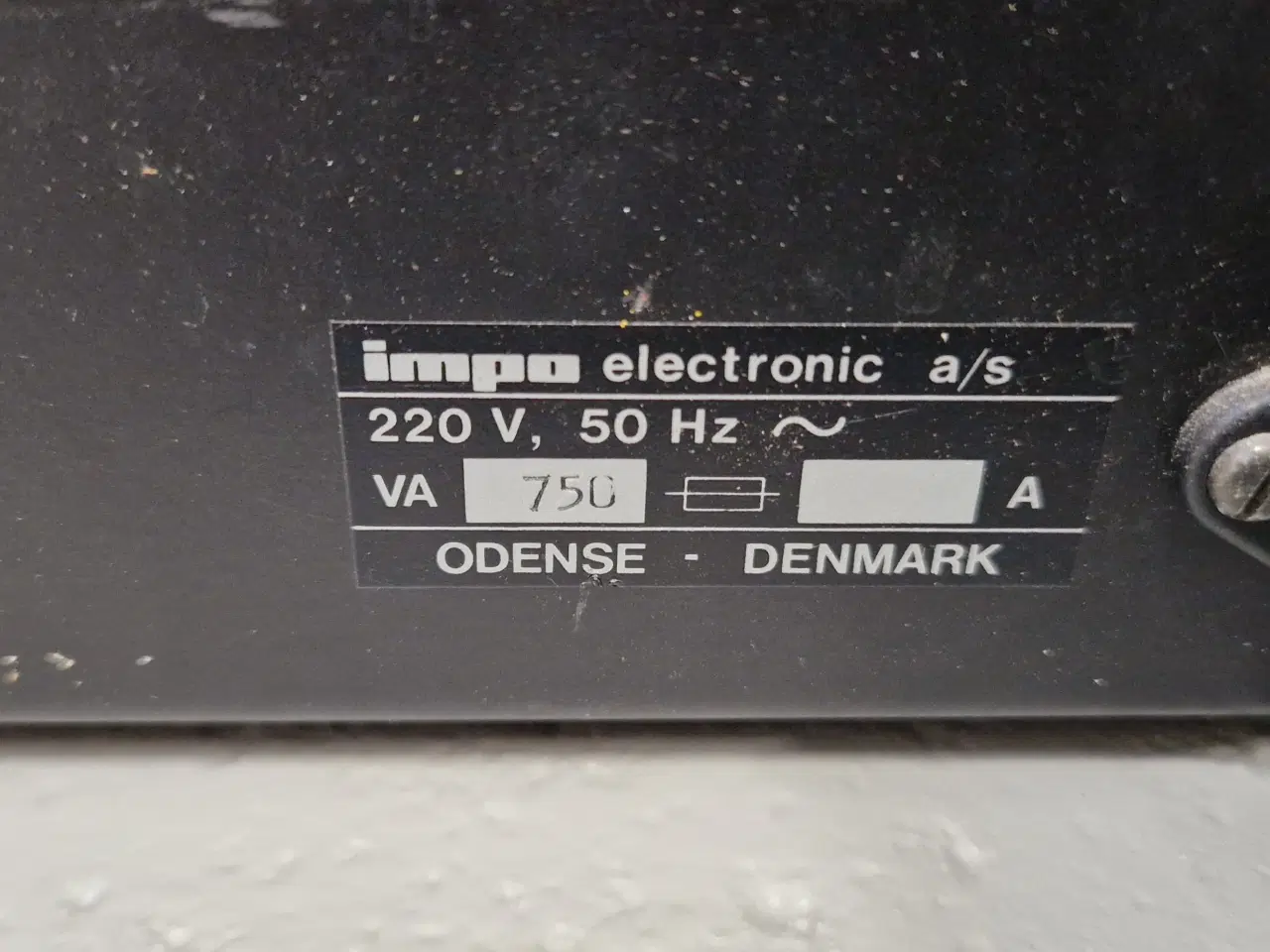 Billede 2 - Skillevario Trafo 0-250Vac Max 3 Amp.