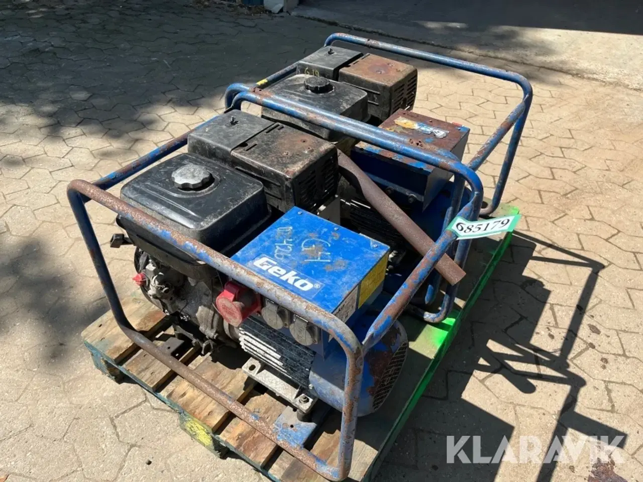 Billede 2 - Generatore Geko 6400 2 styk
