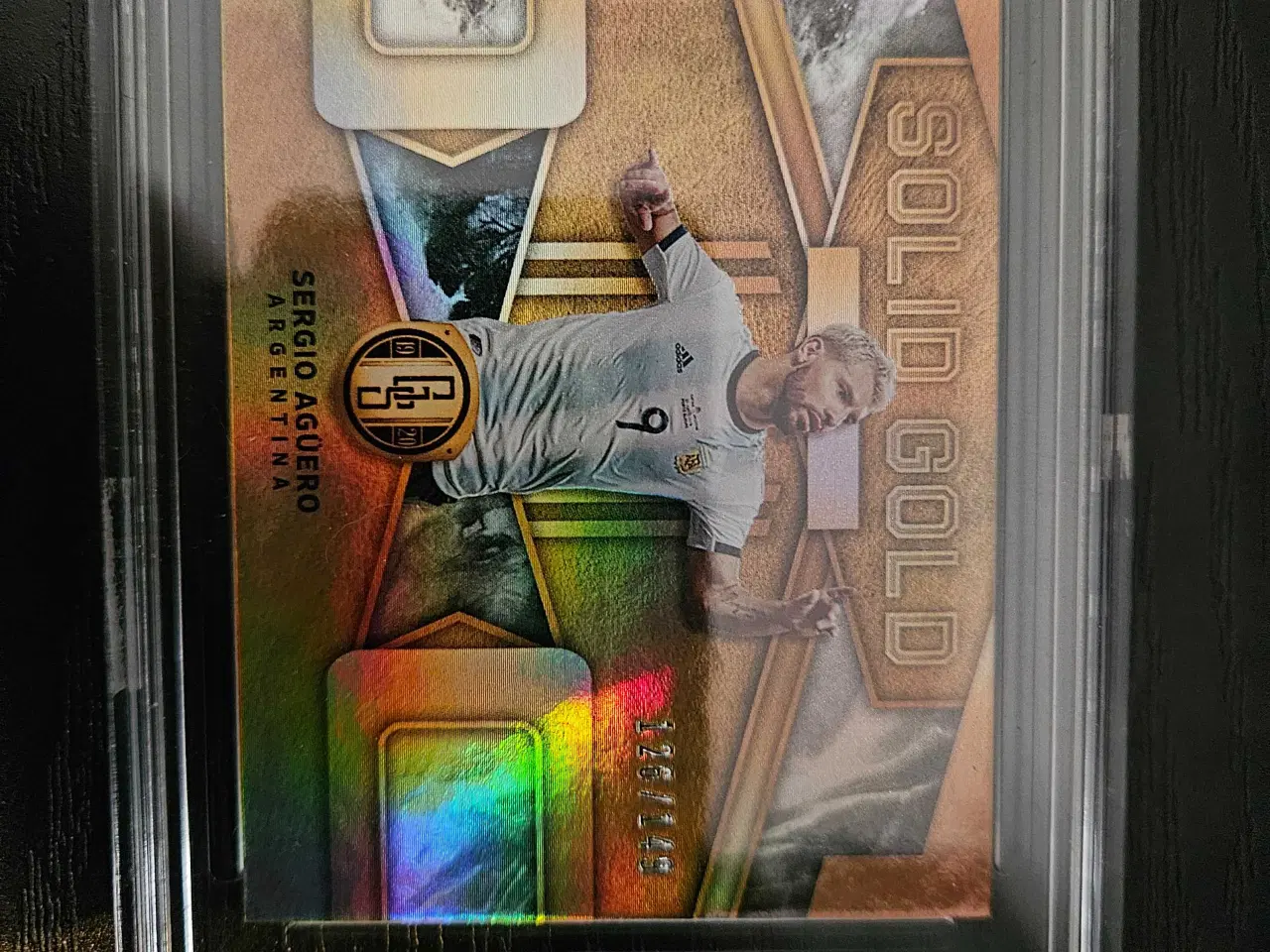 Billede 1 - Sergio Aguero Solid Gold 126/149 Fodboldkort 