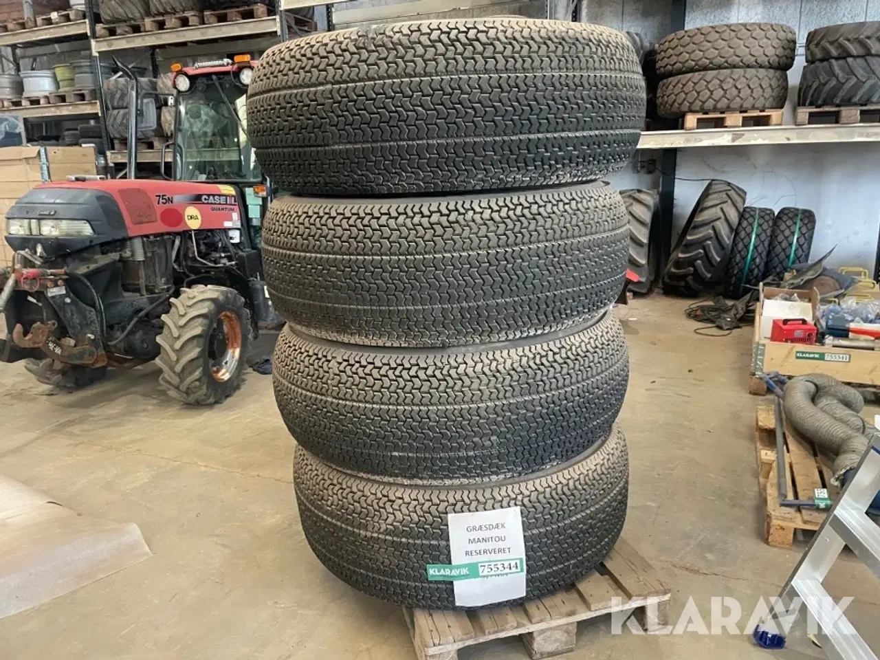 Billede 2 - Græs dæk til Manitou 440/80-24 4 styk