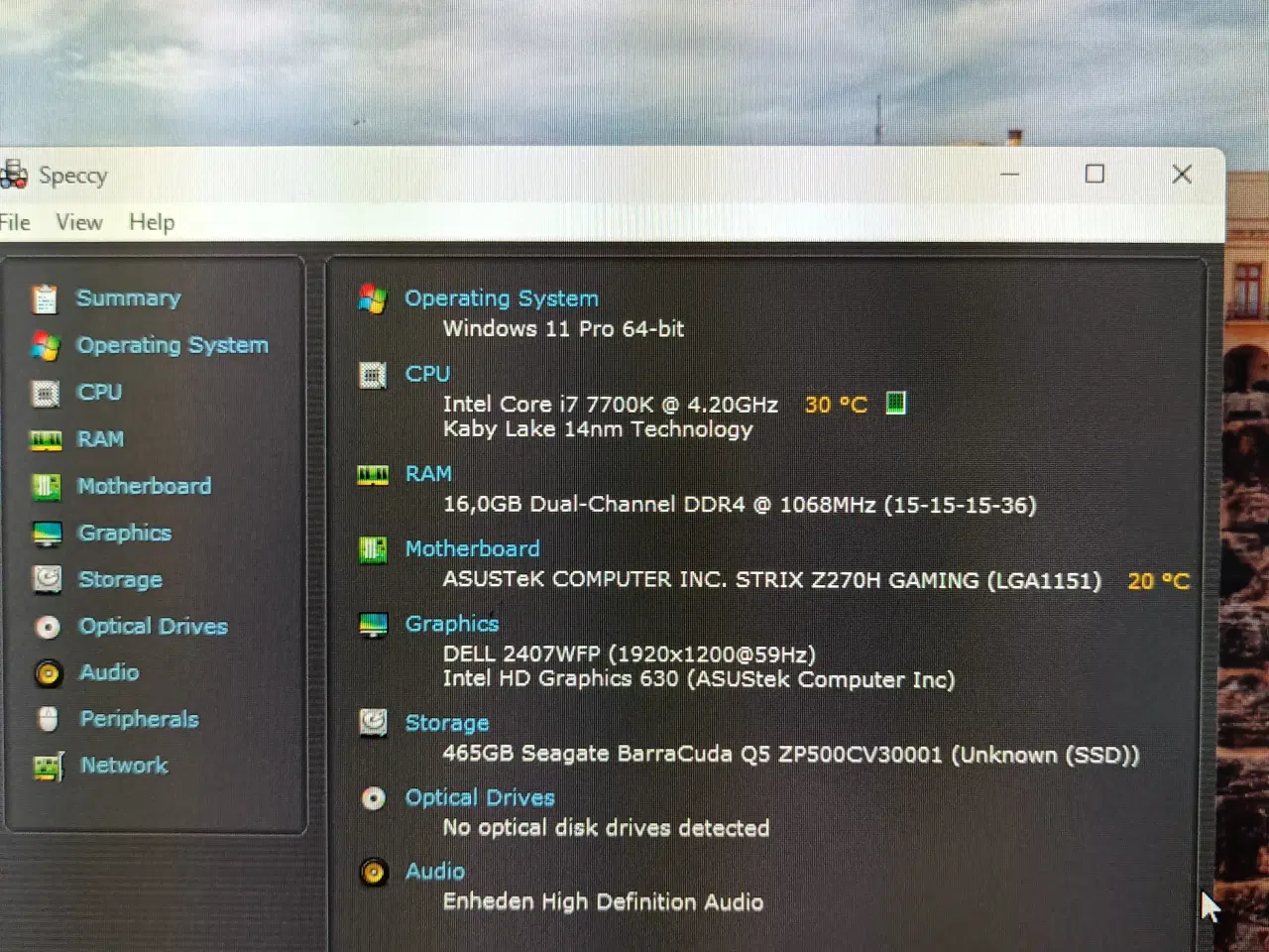 Billede 3 - Gamer computer i7 4,2ghz 16gb ddr4