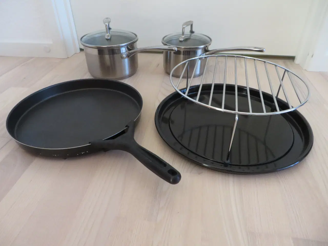 Billede 3 - Kasseroller Scanpan, pizzapande til mikroovn m.m