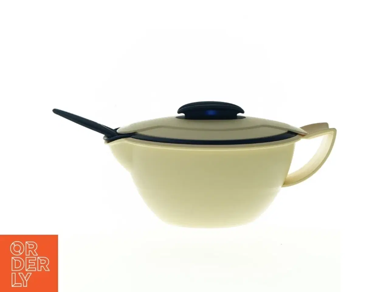 Billede 1 - Sovsekande med låg og øse fra Tupperware (str. 22 x 12 cm)