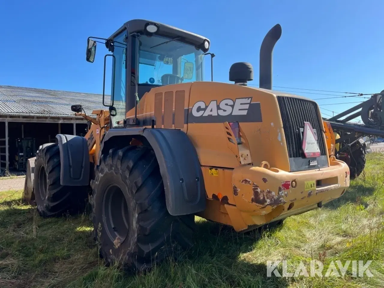 Billede 4 - Gummiged Case 721E med skovl