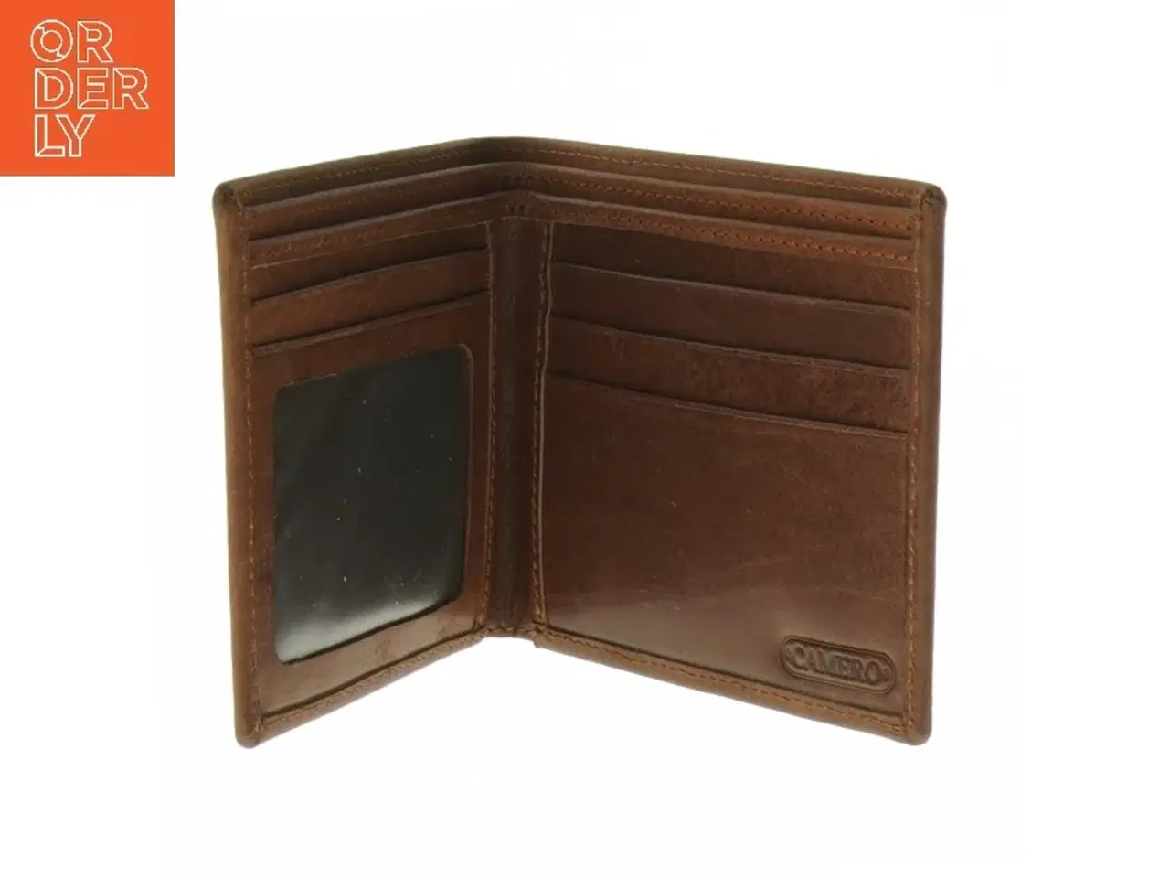 Billede 3 - Læder pung fra AMERO (str. 11x9 cm)