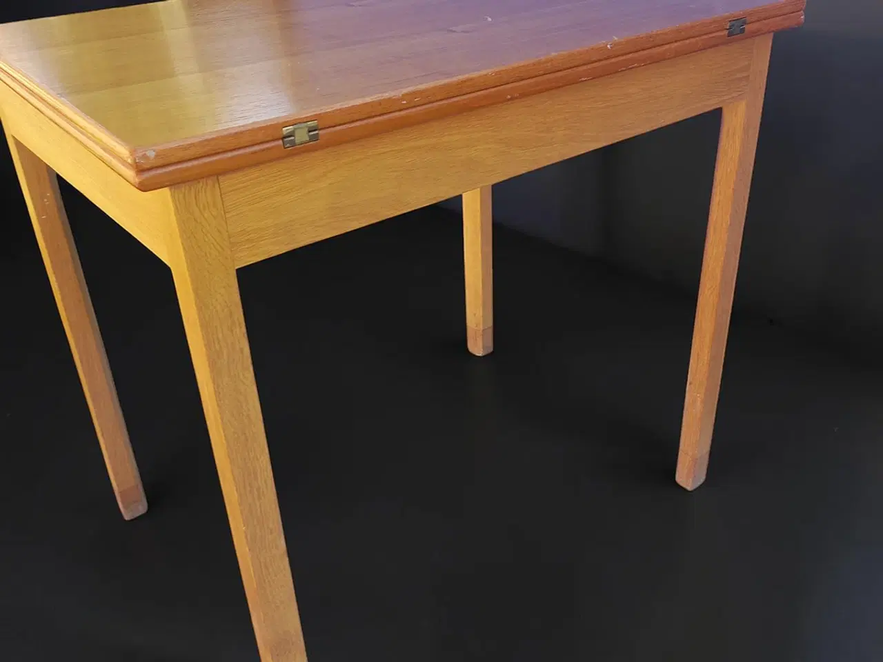 Billede 6 - Multifunktionsbord i teak/eg – foldbart bord