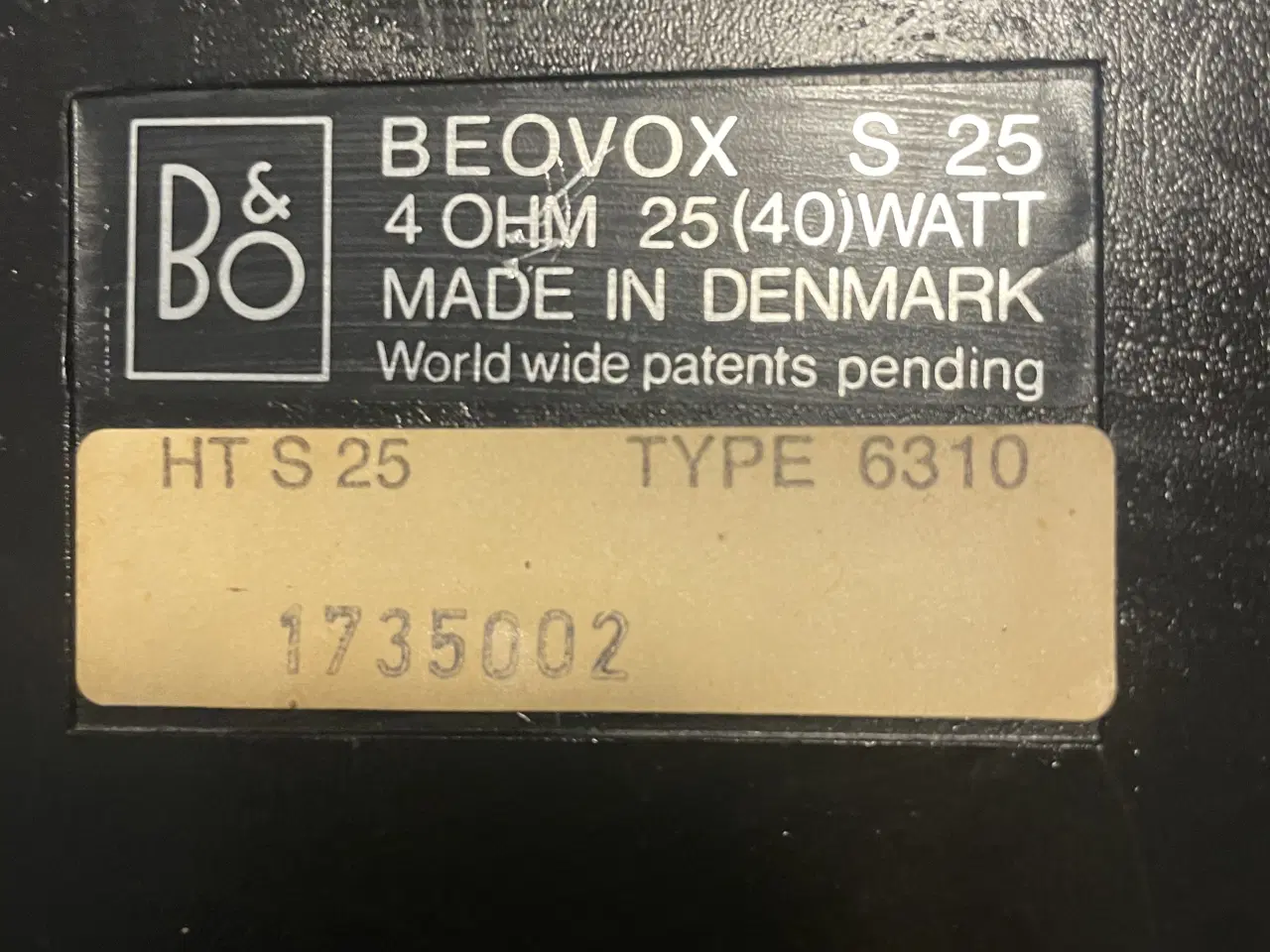 Billede 4 - Beovox 40 W