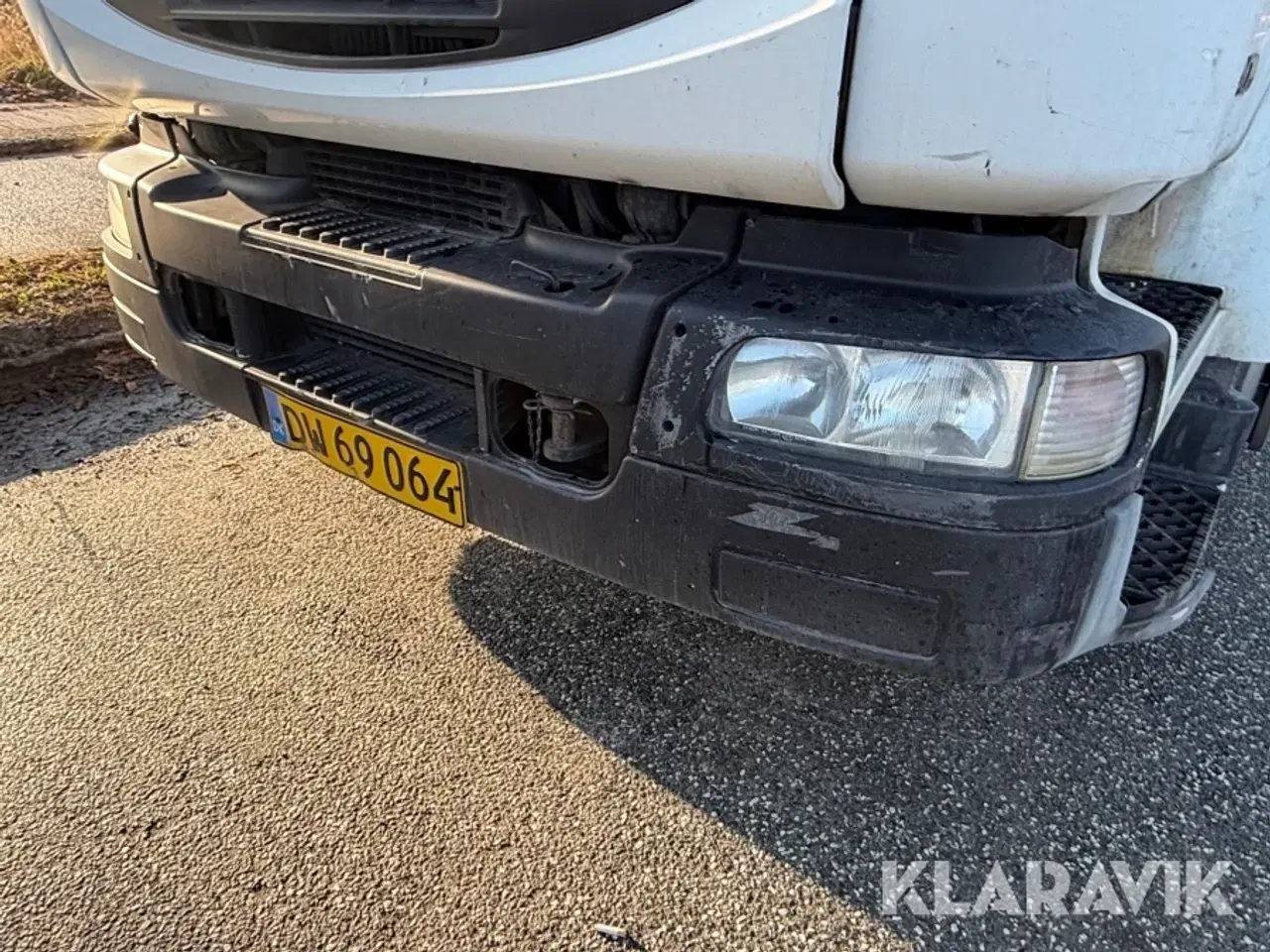 Billede 8 - Renault lastbil – med skiftelad, lift og container Renault Midlum