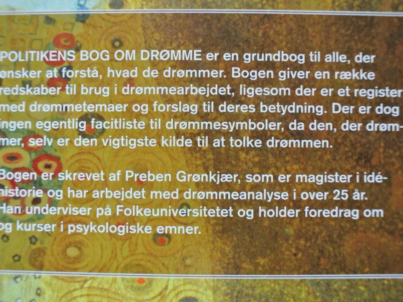 Billede 4 - politikens bog om drømme, af preben grønkjær, emne
