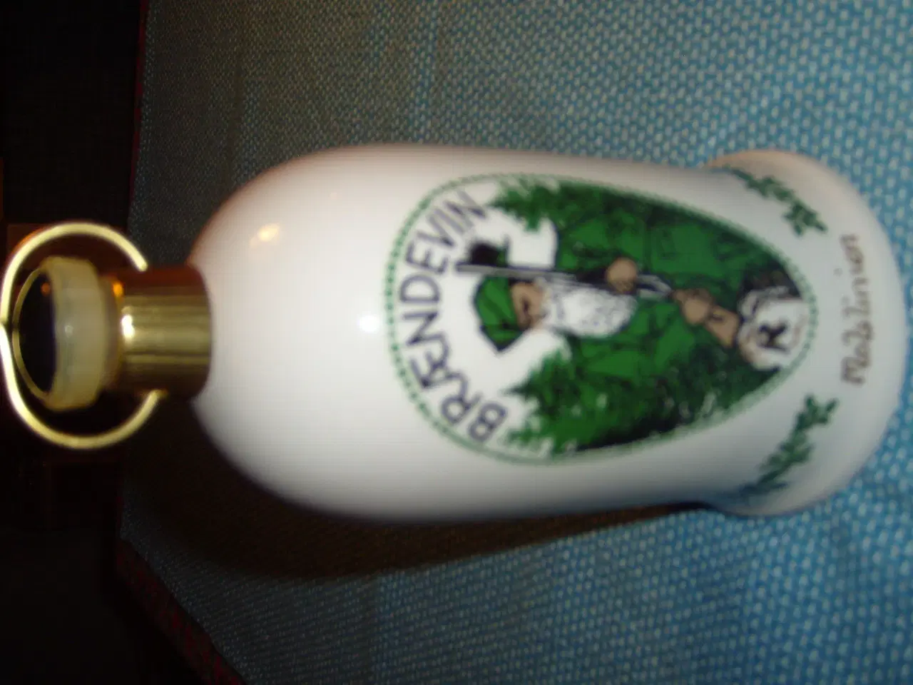 Billede 2 - Molslinien. Flaske med klokke