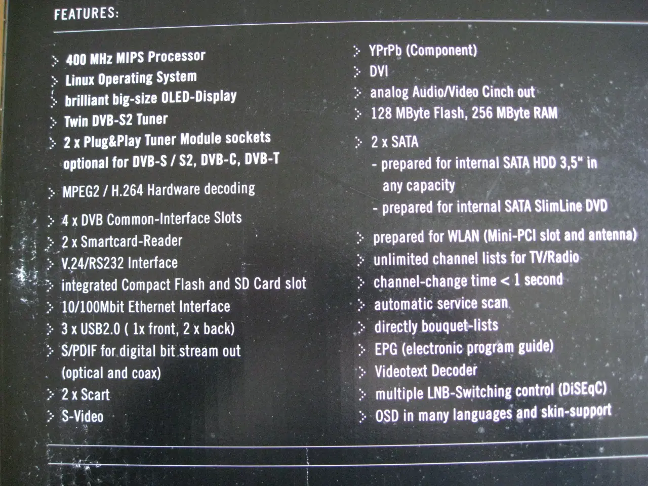 Billede 3 - Satellitmodtager Dreambox DM8000