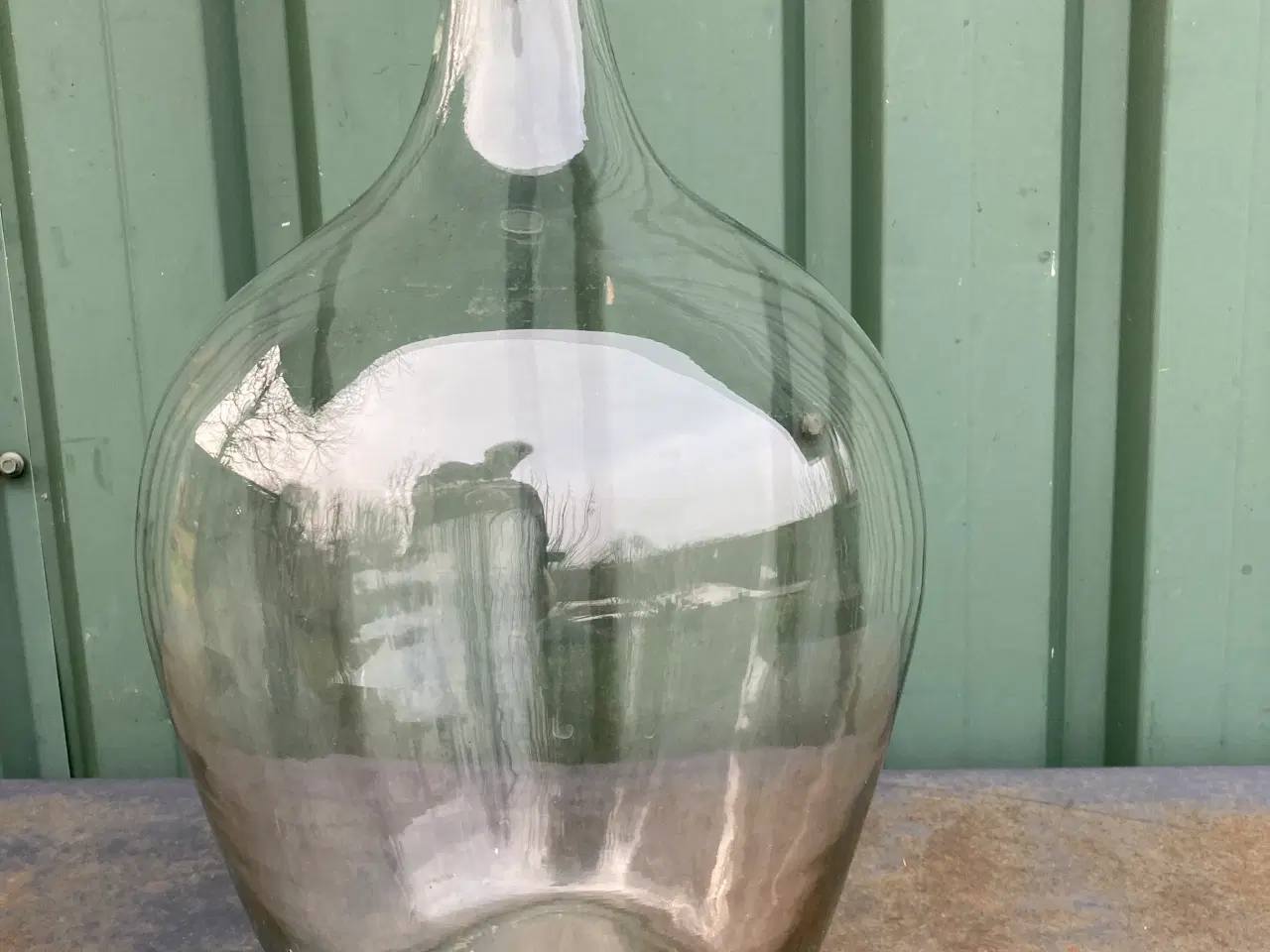 Billede 8 - Vinballon i kurv