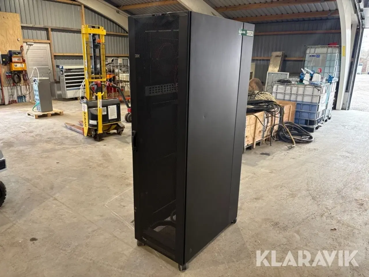 Billede 1 - Dataskab IBM 9306-420 på hjul