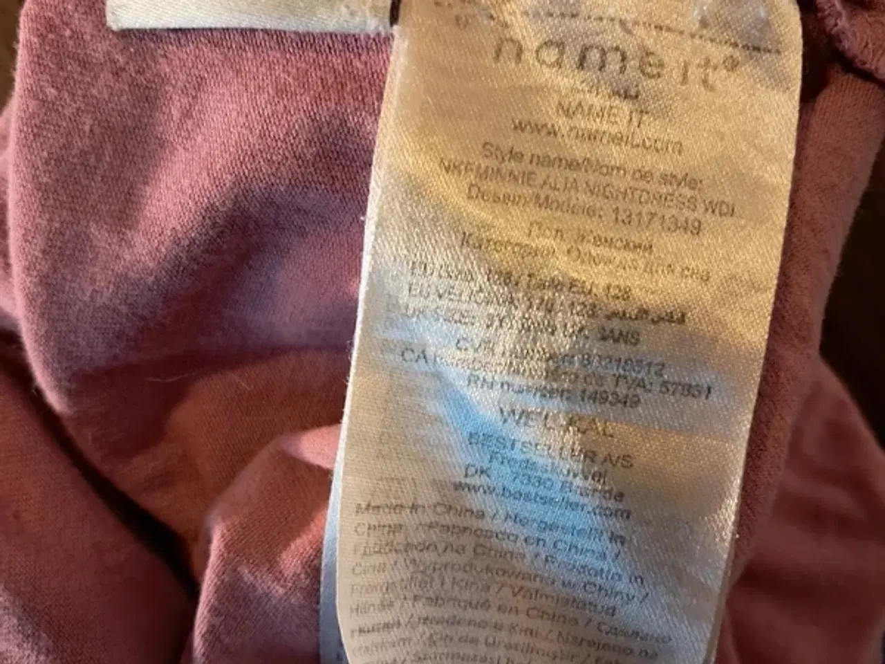 Billede 8 - Name it med disney print str. 128 natkjole