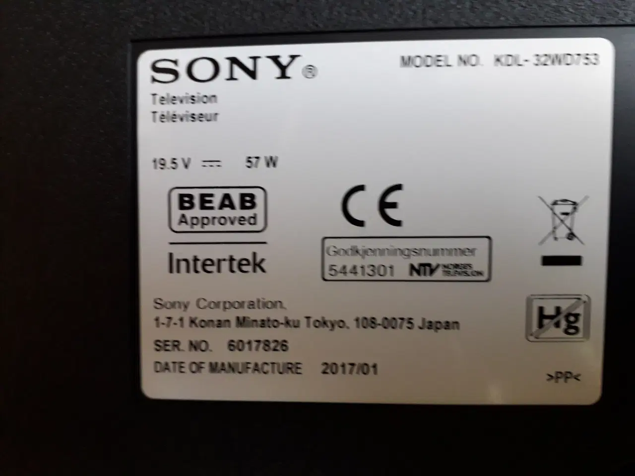 Billede 4 - sony32´´ tv