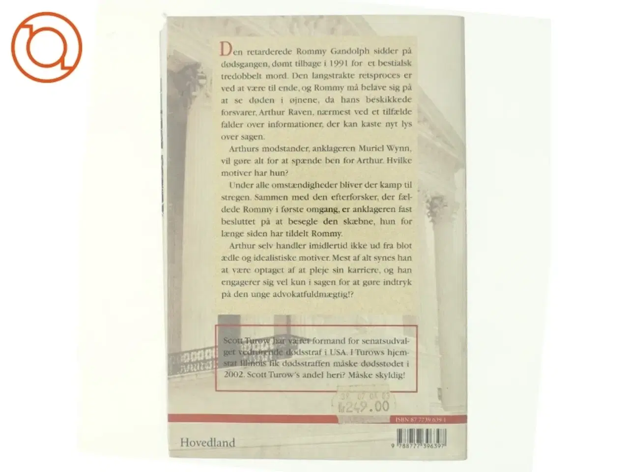 Billede 3 - Sidste appel : roman af Scott Turow (Bog)