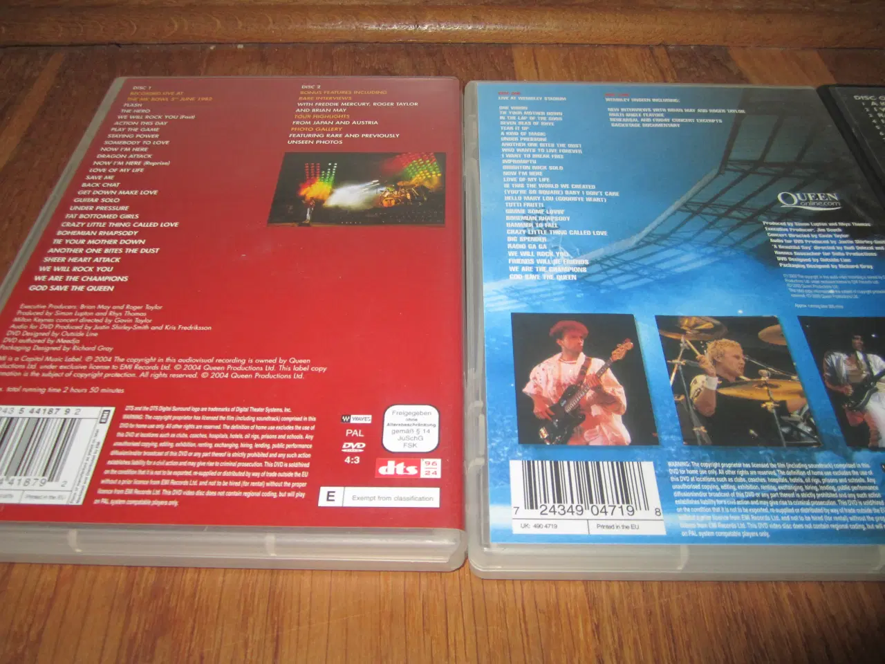 Billede 3 - QUEEN. 3 x DVD.