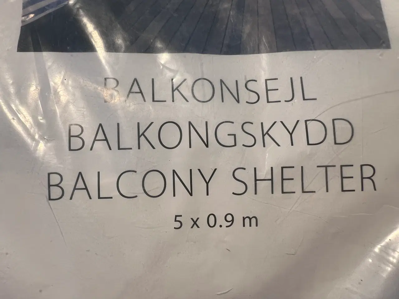 Billede 2 - Balkonsejl / Altansejl 