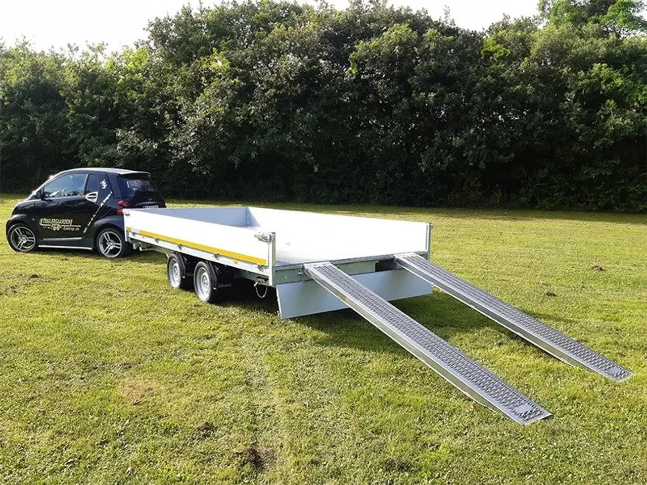 Billede 4 - EDUARD  trailer 4020-3500.63 EL tip m/Ramper og støtteben