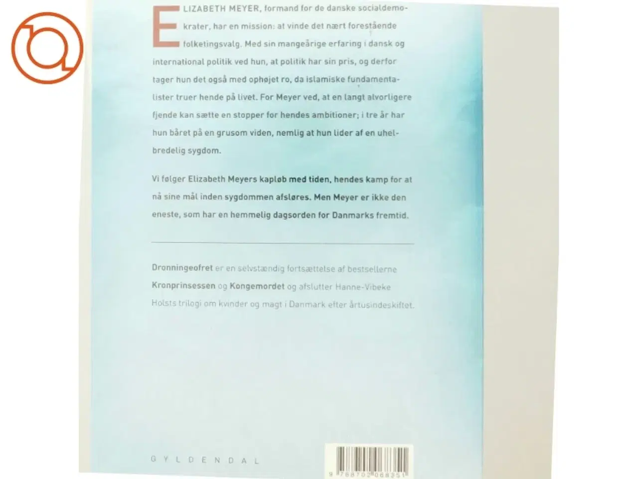 Billede 3 - Dronningeofret af Hanne-Vibeke Holst (Bog)